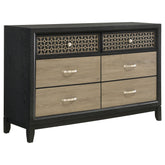 Best Furniture Outlet - Coaster - Valencia 6-drawer Dresser Black - 223043