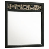 Best Furniture Outlet - Coaster - Valencia Dresser Mirror Black - 223044