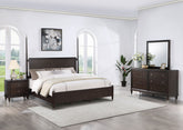 Best Furniture Outlet - Coaster - Emberlyn 4-piece Eastern King Bedroom Set Brown - 223061KE-S4