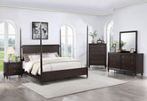 Best Furniture Outlet - Coaster - Emberlyn 5-piece Eastern King Bedroom Set Brown - 223061KE-S5