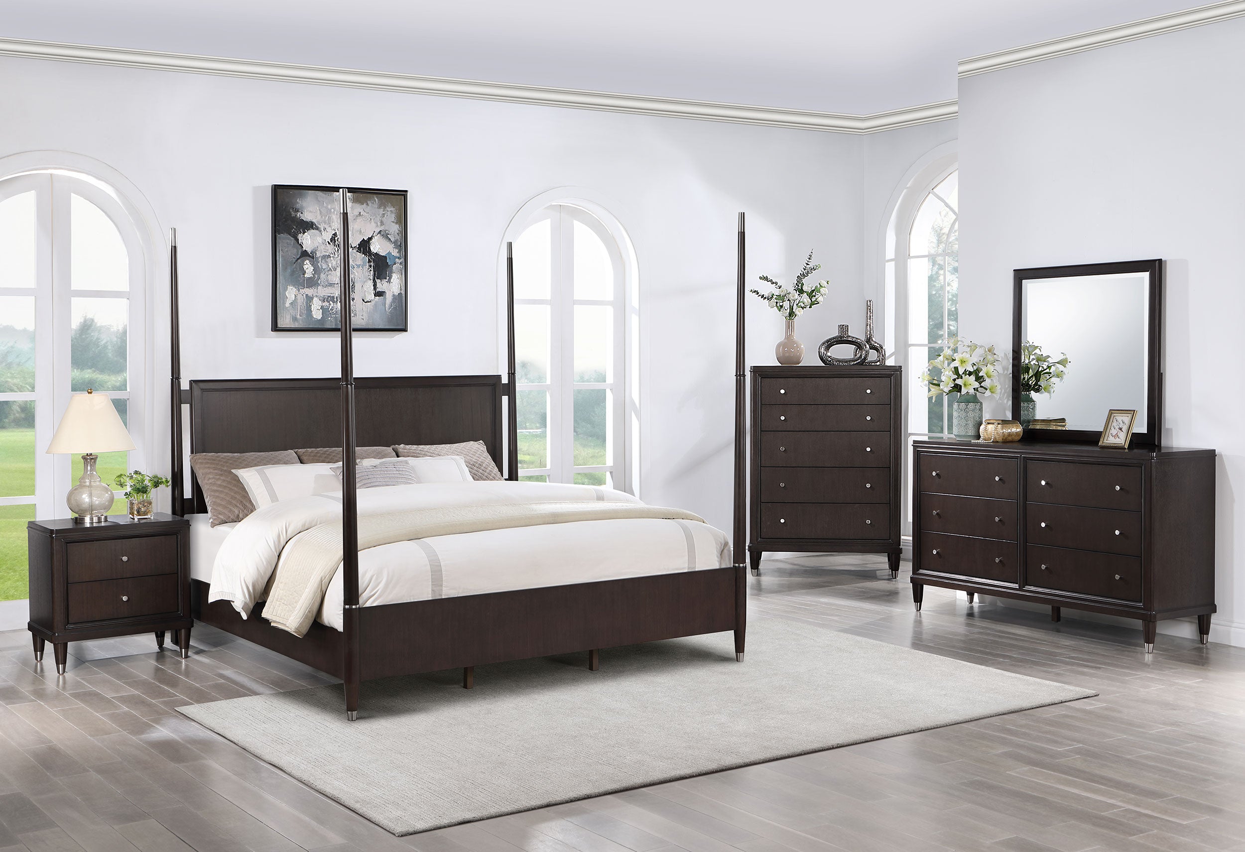 Best Furniture Outlet - Coaster - Emberlyn 5-piece Queen Bedroom Set Brown - 223061Q-S5