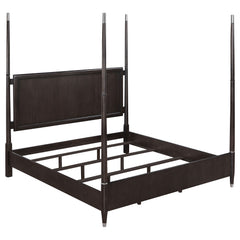 Best Furniture Outlet - Coaster - Emberlyn Wood Queen Poster Bed Brown - 223061Q