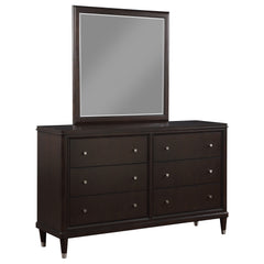 Best Furniture Outlet - Coaster - Emberlyn 6-drawer Dresser with Mirror Brown - 223063M