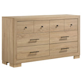 Best Furniture Outlet - Coaster - Arielle 6-drawer Bedroom Dresser Cabinet Light Oak - 223113