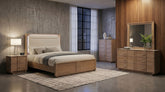 Best Furniture Outlet - Coaster - Leanne 5-piece Queen Bedroom Set Light Oak - 223131Q-S5