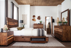 Best Furniture Outlet - Coaster - Winslow 5-piece Queen Bedroom Set Smokey Walnut - 223250SQ-S5