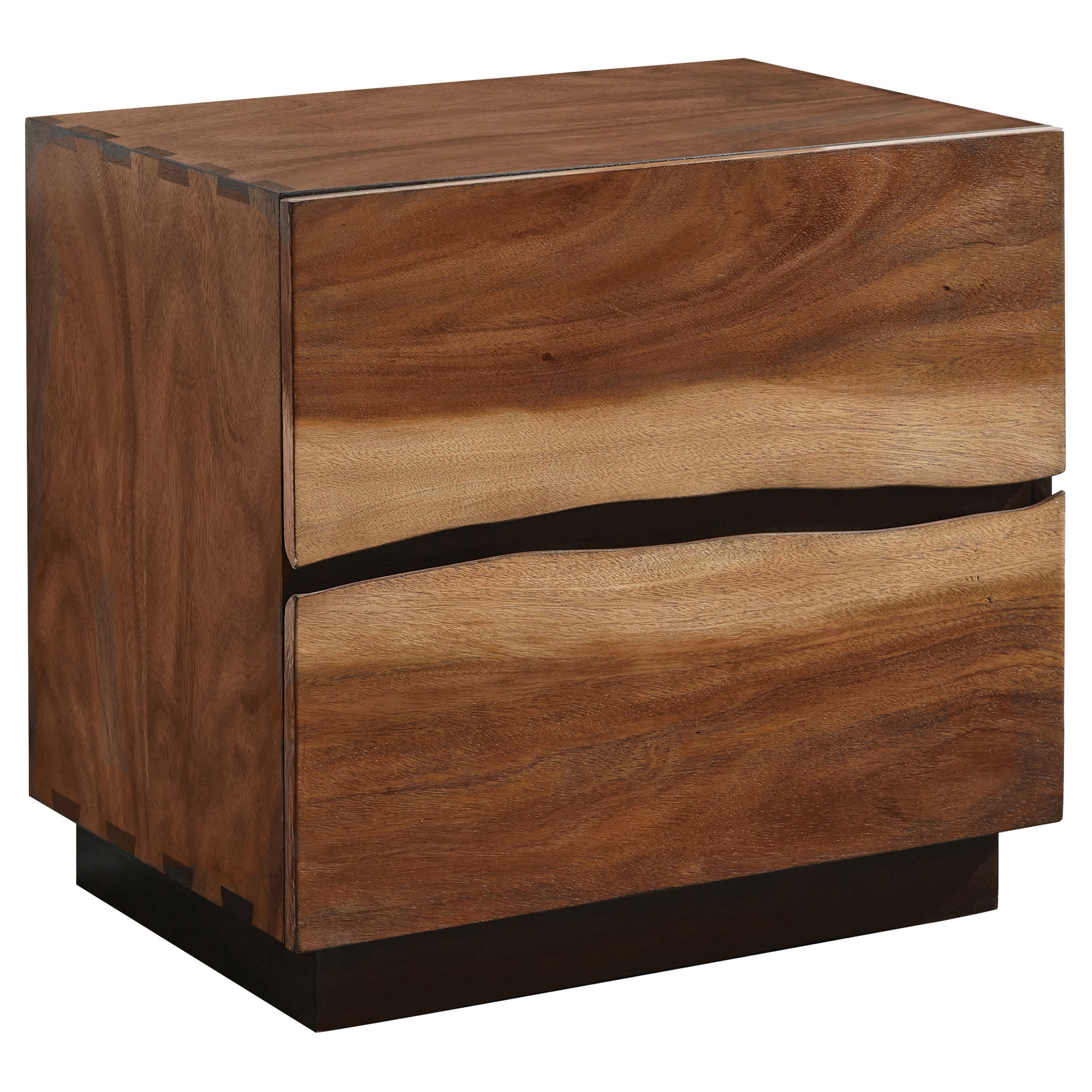 Best Furniture Outlet - Coaster - Winslow 2-drawer Nightstand Smokey Walnut - 223252