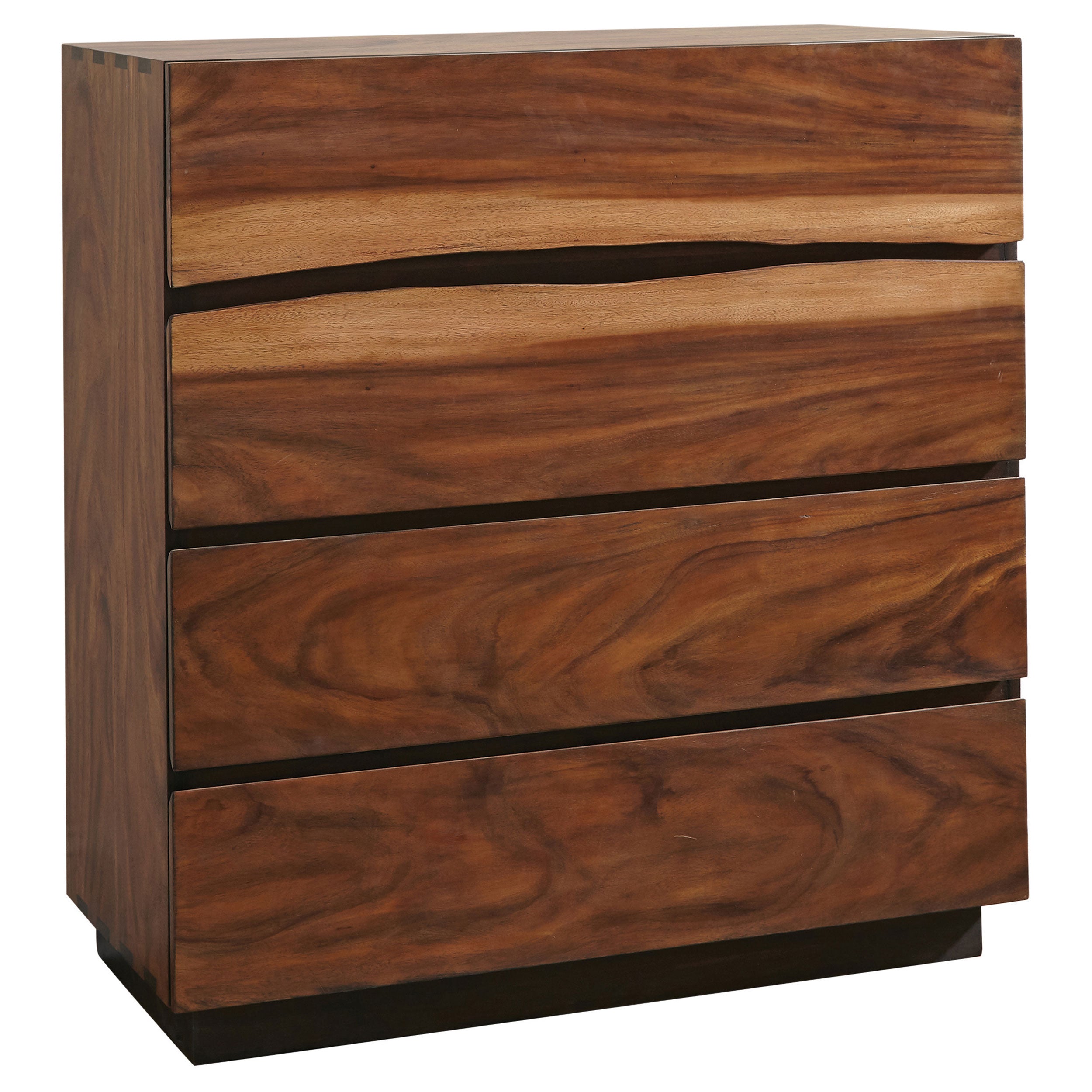 Best Furniture Outlet - Coaster - Winslow 4-drawer Bedroom Chest Smokey Walnut - 223255