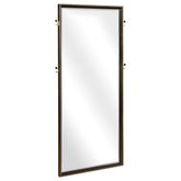 Best Furniture Outlet - Coaster - Durango 80-inch Standing Floor Mirror Smoked Peppercorn - 223270
