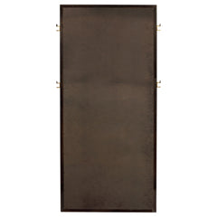 Durango 80-inch Standing Floor Mirror Smoked Peppercorn