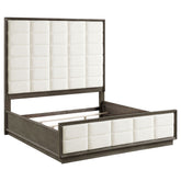 Best Furniture Outlet - Coaster - Durango 80-inch Eastern King Panel Bed Taupe Oak - 223271KE
