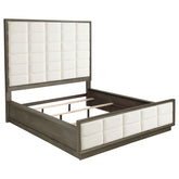 Best Furniture Outlet - Coaster - Durango 80-inch California King Panel Bed Taupe Oak - 223271KW