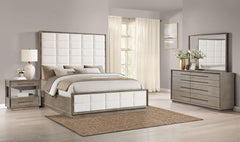Best Furniture Outlet - Coaster - Durango 4-piece Queen Bedroom Set Taupe Oak - 223271Q-S4