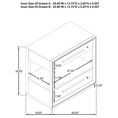 Durango 4-piece Queen Bedroom Set Taupe Oak