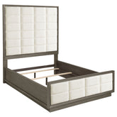 Best Furniture Outlet - Coaster - Durango 80-inch Queen Panel Bed Taupe Oak - 223271Q