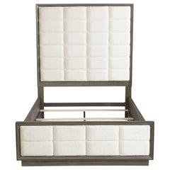 Durango 80-inch Queen Panel Bed Taupe Oak