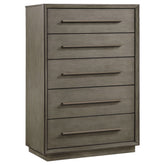 Best Furniture Outlet - Coaster - Durango 5-drawer Bedroom Chest Taupe Oak - 223275