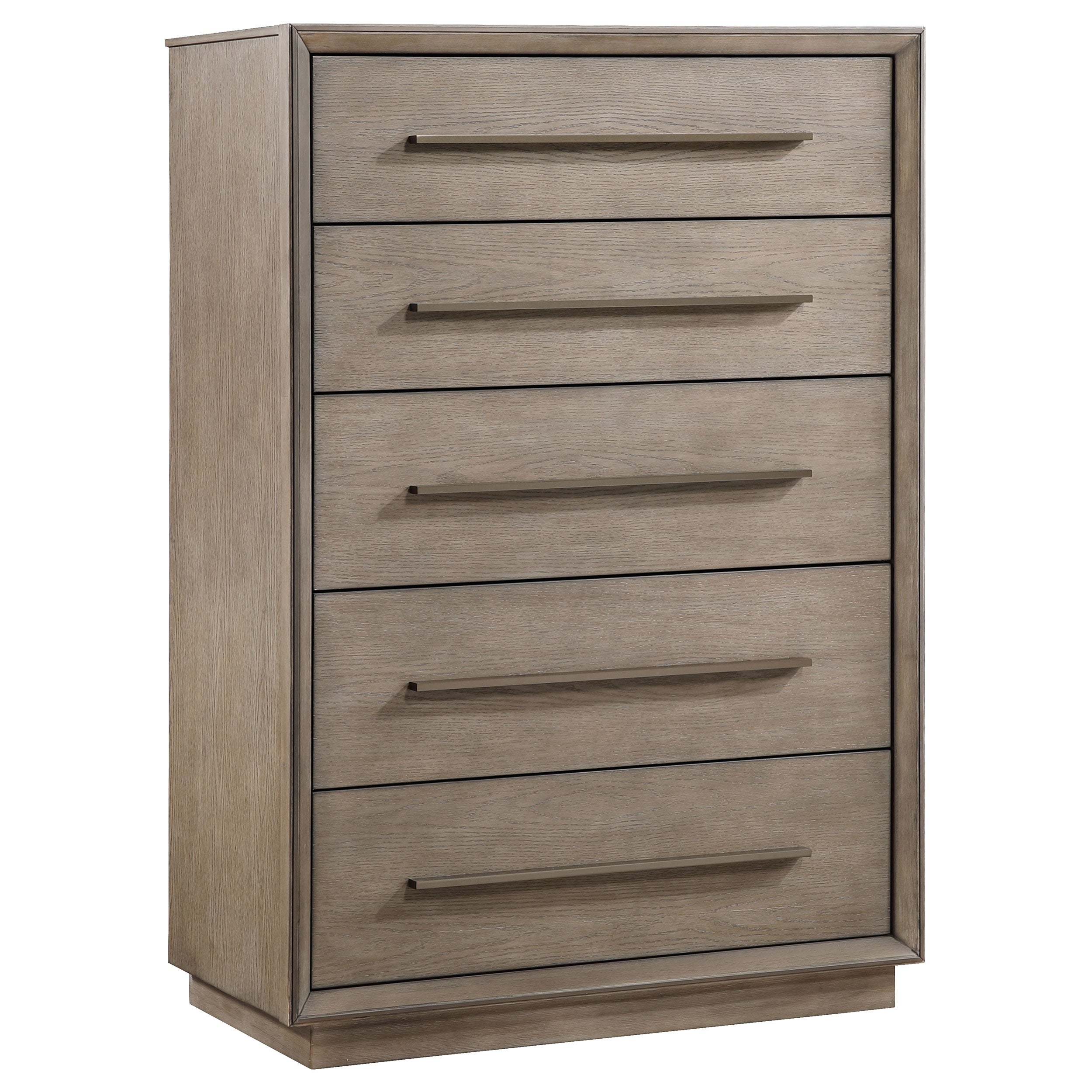 Best Furniture Outlet - Coaster - Durango 5-drawer Bedroom Chest Taupe Oak - 223275