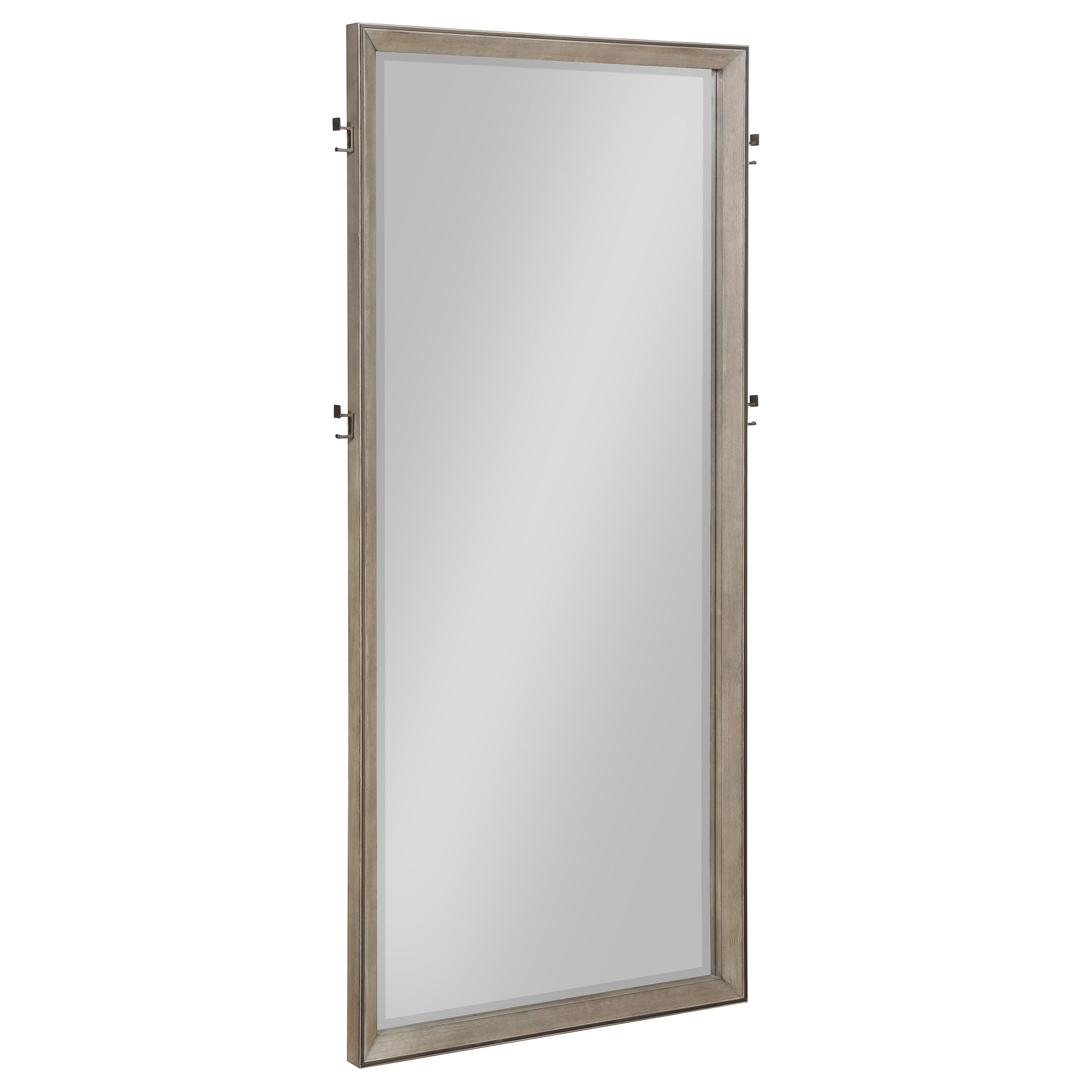 Best Furniture Outlet - Coaster - Durango 80-inch Standing Floor Mirror Washed Oak - 223280