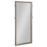 Best Furniture Outlet - Coaster - Durango 80-inch Standing Floor Mirror Washed Oak - 223280
