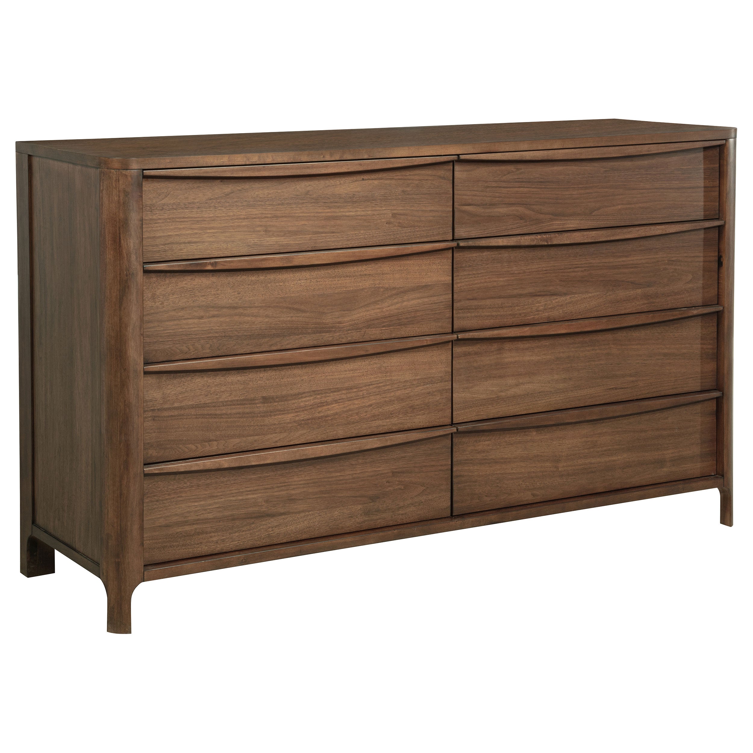 Best Furniture Outlet - Coaster - Maderia 8-drawer Dresser Cabinet Walnut - 223323