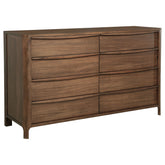 Best Furniture Outlet - Coaster - Maderia 8-drawer Dresser Cabinet Walnut - 223323