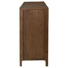 Maderia 8-drawer Dresser Cabinet Walnut