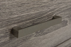 Wright 4-piece Eastern King Bedroom Set Brown Oak