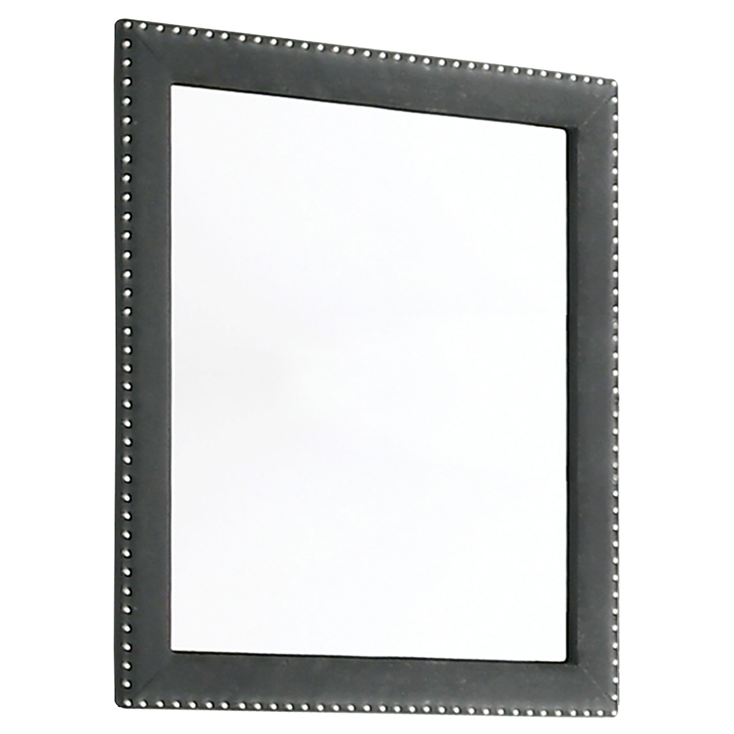 Best Furniture Outlet - Coaster - Melody Upholstered Dresser Mirror Grey - 223384