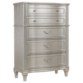 Best Furniture Outlet - Coaster - Evangeline 6-drawer Bedroom Chest Silver Oak - 223395