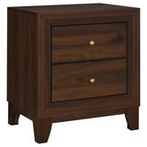 Best Furniture Outlet - Coaster - Welsley 2-drawer Nightstand Bedside Table Walnut - 223442