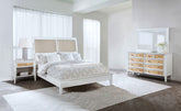 Best Furniture Outlet - Coaster - Bexhill 4-piece California King Bedroom Set White - 223471KW-S4