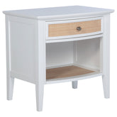 Best Furniture Outlet - Coaster - Bexhill 1-drawer Nightstand Bedside Table White - 223472