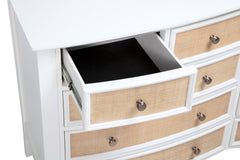 Bexhill 10-drawer Dresser Cabinet White