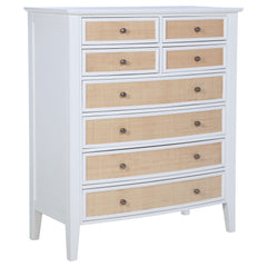 Best Furniture Outlet - Coaster - Bexhill 8-drawer Chest of Drawers White - 223475
