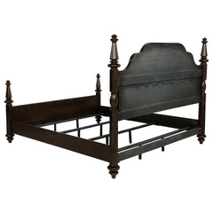 Andover 4-piece Eastern King Bedroom Set Dark Oak