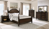 Best Furniture Outlet - Coaster - Andover 5-piece Eastern King Bedroom Set Dark Oak - 223631KE-S5