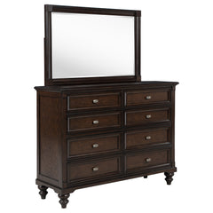 Best Furniture Outlet - Coaster - Andover 8-drawer Dresser and Mirror Dark Oak - 223633M