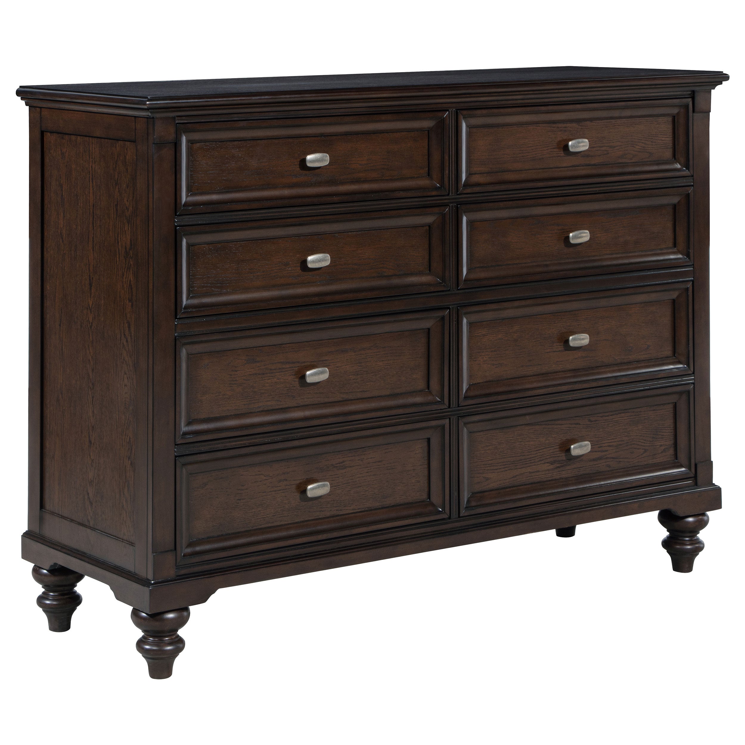 Best Furniture Outlet - Coaster - Andover 8-drawer Dresser Cabinet Dark Oak - 223633