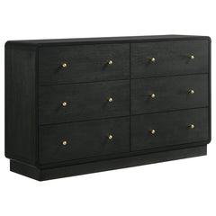 Cavelle 5-piece Eastern King Bedroom Set Black