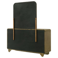 Amsbury 6-drawer Dresser and Mirror Nutmeg