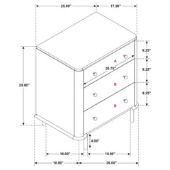 Arini 4-piece Eastern King Bedroom Set Sand Wash and Grey