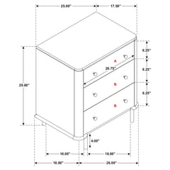 Arini 5-piece California King Bedroom Set Cream and Sand Wash