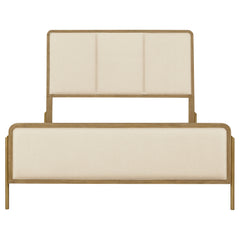 Arini 56-inch Queen Panel Bed Cream and Sand Wash