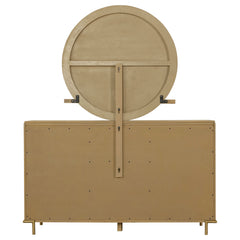 Arini 8-drawer Dresser with Mirror Sand Wash