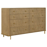 Best Furniture Outlet - Coaster - Arini 8-drawer Dresser Sand Wash - 224303