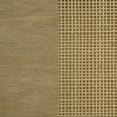 Arini Cane Weave Full Length Standing Floor Mirror Sand Wash