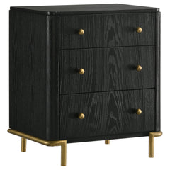Arini 5-piece Eastern King Bedroom Set Cream and Black