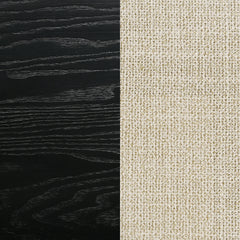 Arini 56-inch Eastern King Panel Bed Cream and Black
