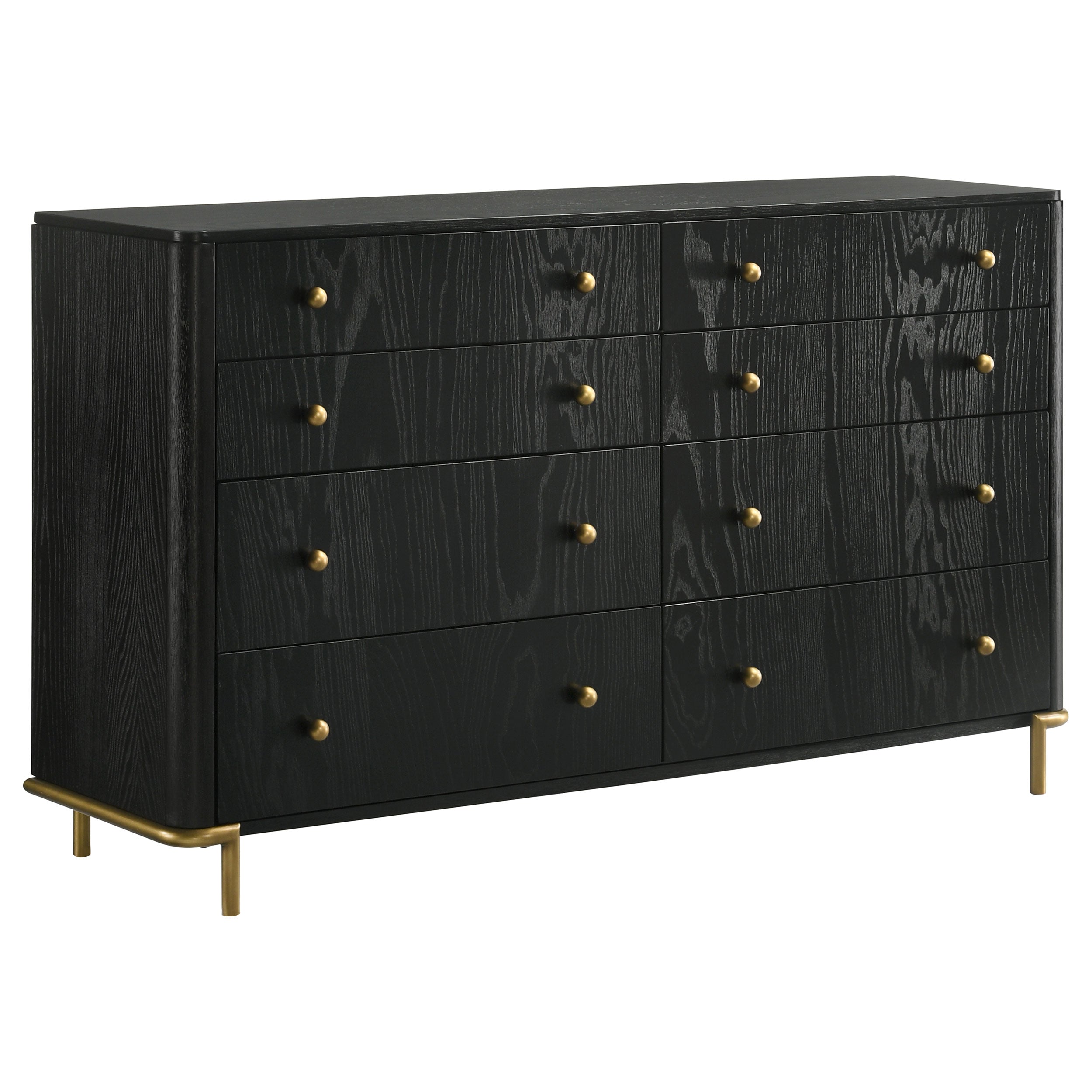 Best Furniture Outlet - Coaster - Arini 8-drawer Dresser Black - 224333